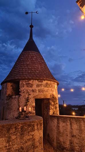 jardins bardubas soir